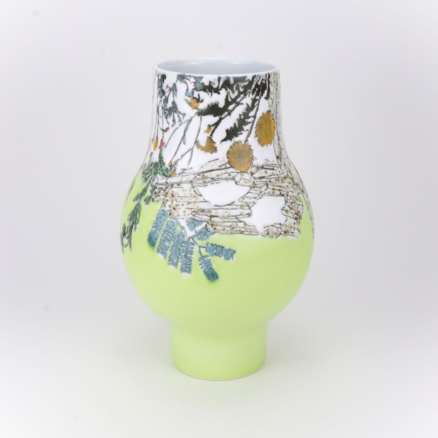 Future Retrieval, Medium Globe Vase IV