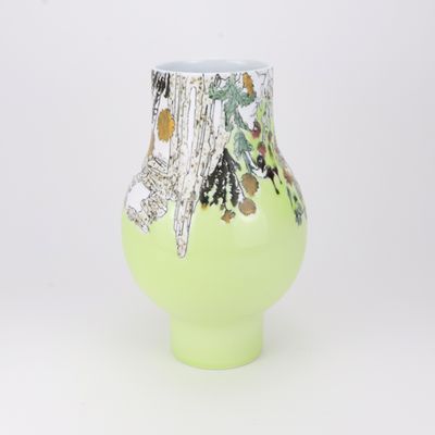 Future Retrieval, Medium Globe Vase IV