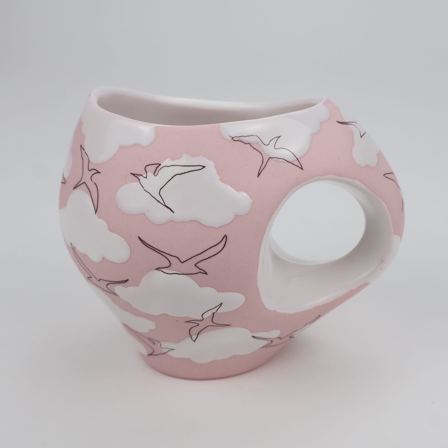 Andrew Gilliatt, Birds &amp; Clouds Round Mug 1
