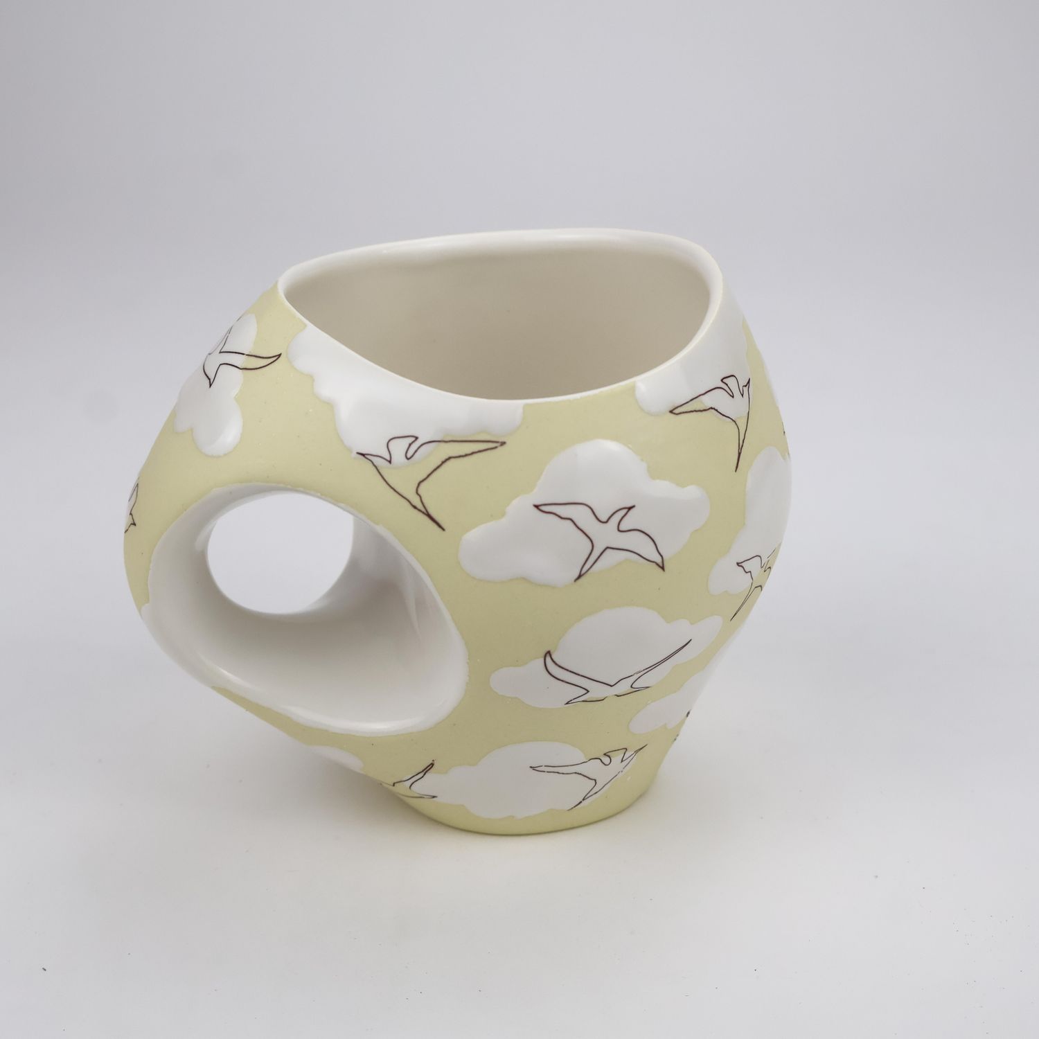Andrew Gilliatt, Birds &amp; Clouds Round Mug 3