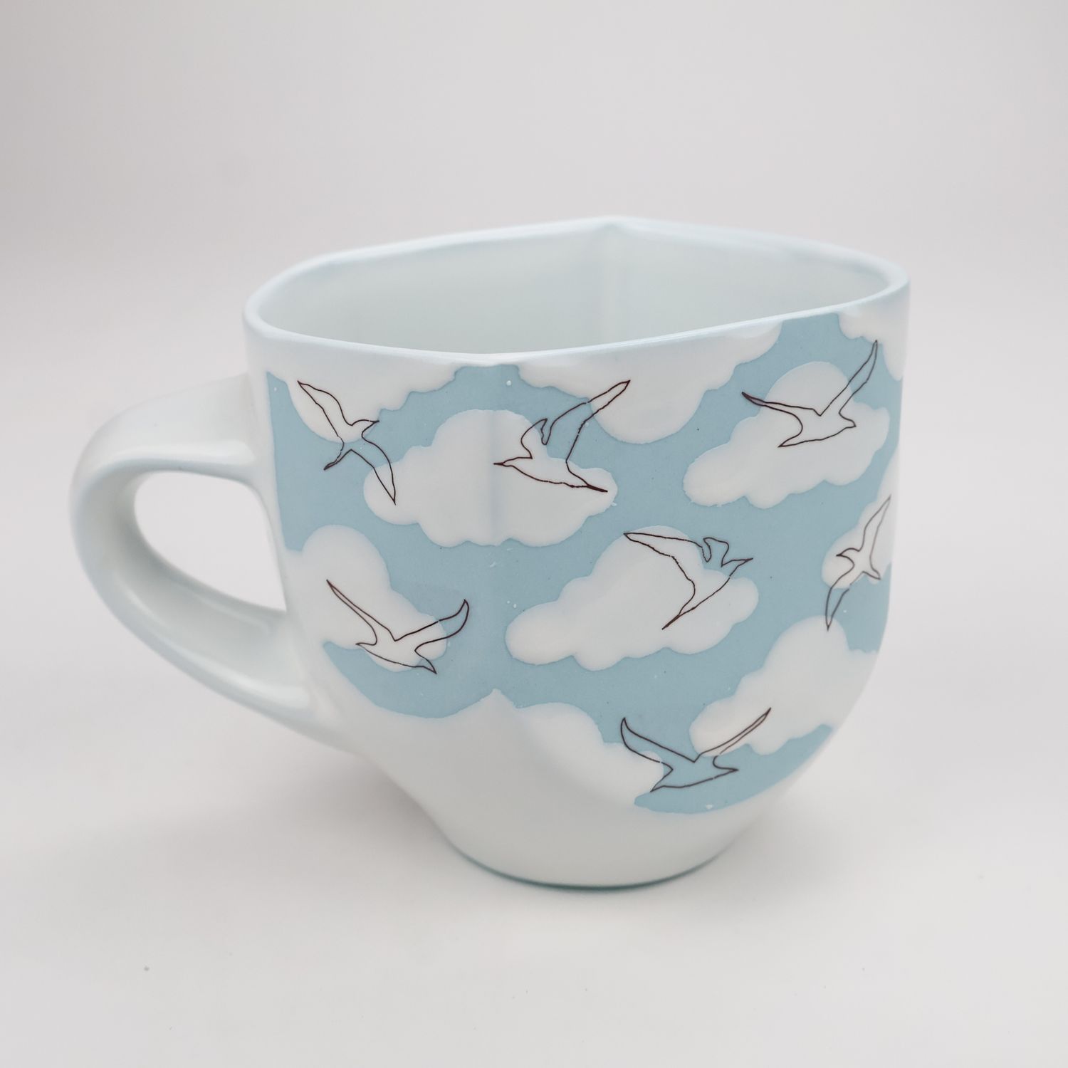 Andrew Gilliatt, Birds &amp; Clouds Square Mug 5