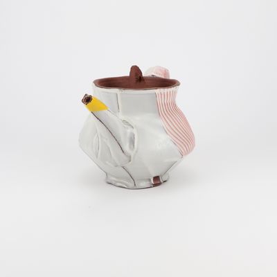 Adam Meistrell, Teapot, white, 2