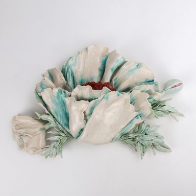 Heesoo Lee, Wall Piece, Poppy