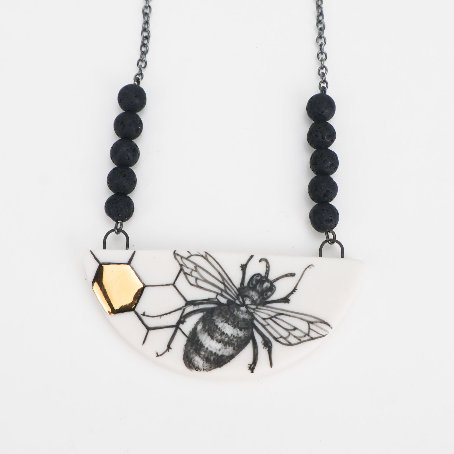 Mallory Wetherell, Bee Necklace, 2