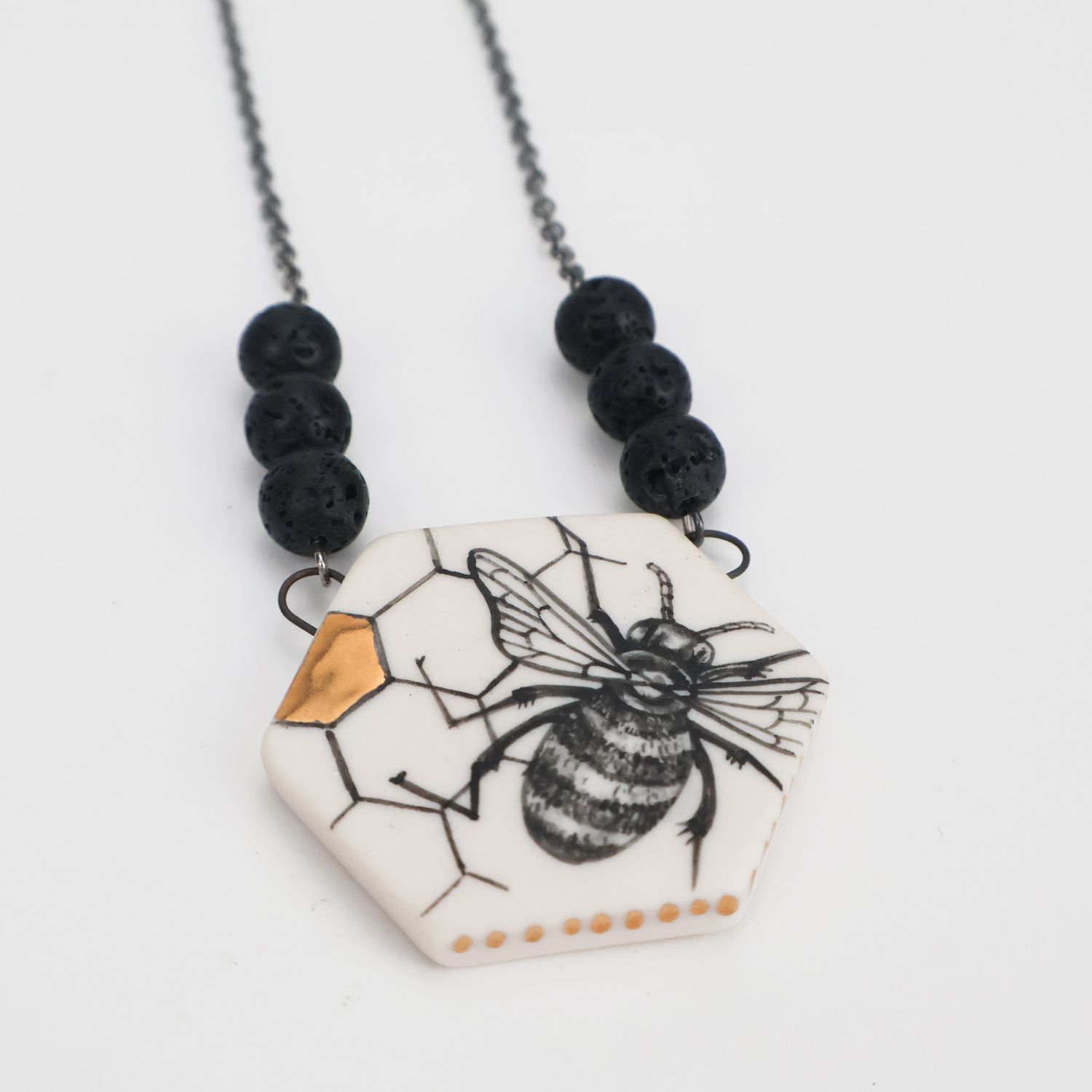 Mallory Wetherell, Bee Necklace, 1