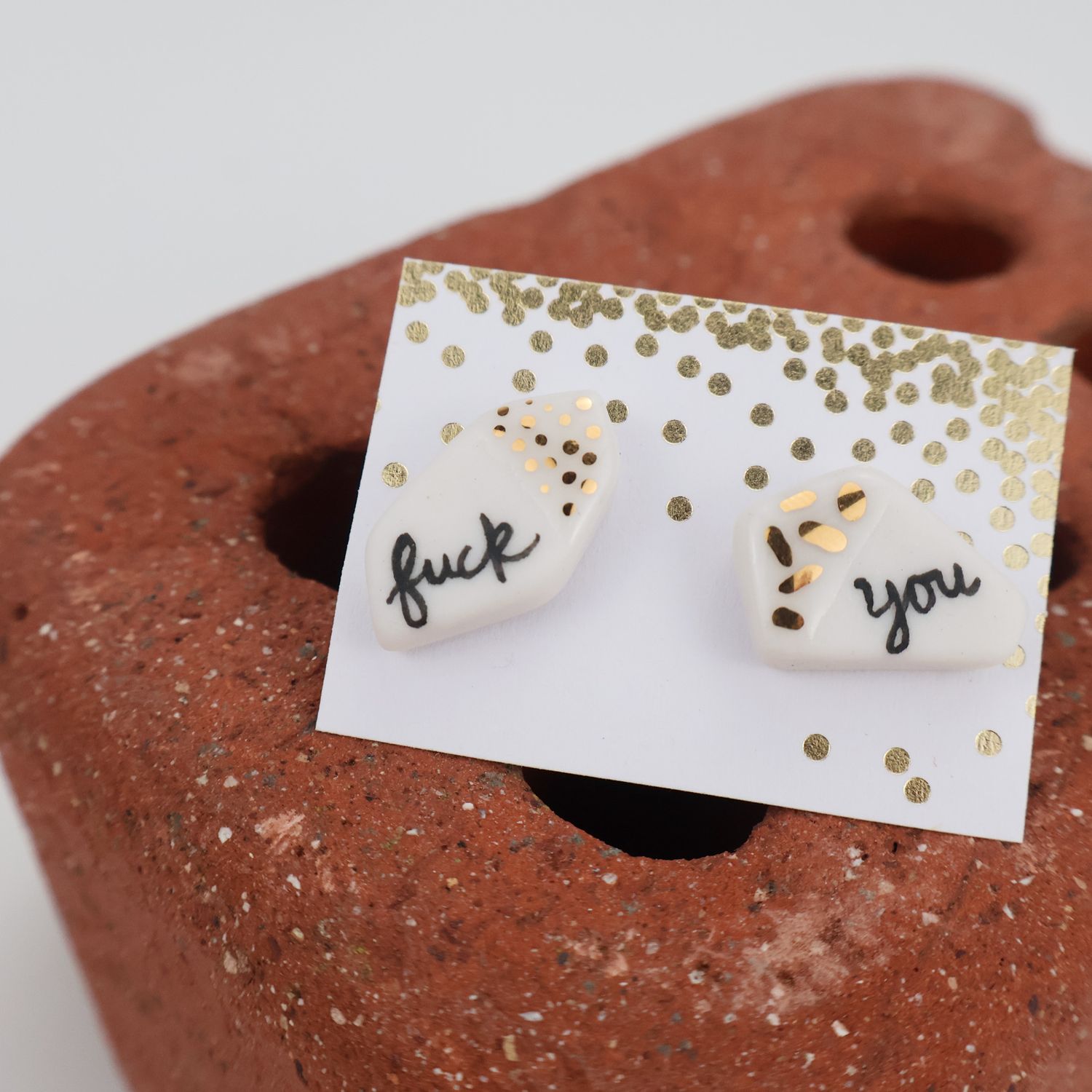 Mallory Wetherell, FU Earrings