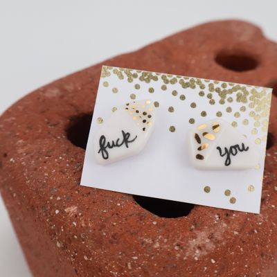 Mallory Wetherell, FU Earrings