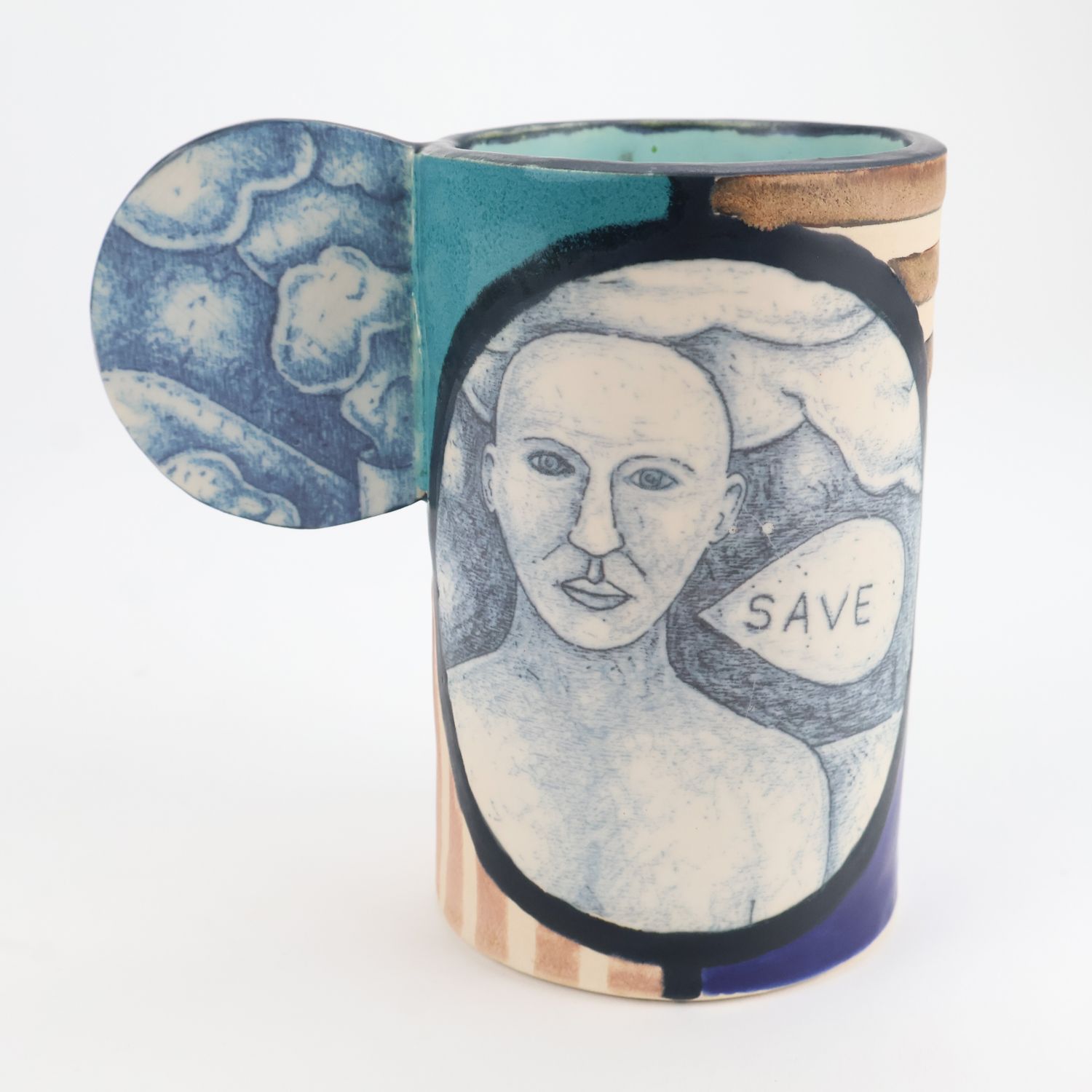 Chuck Aydlett, Tumbler with Disc