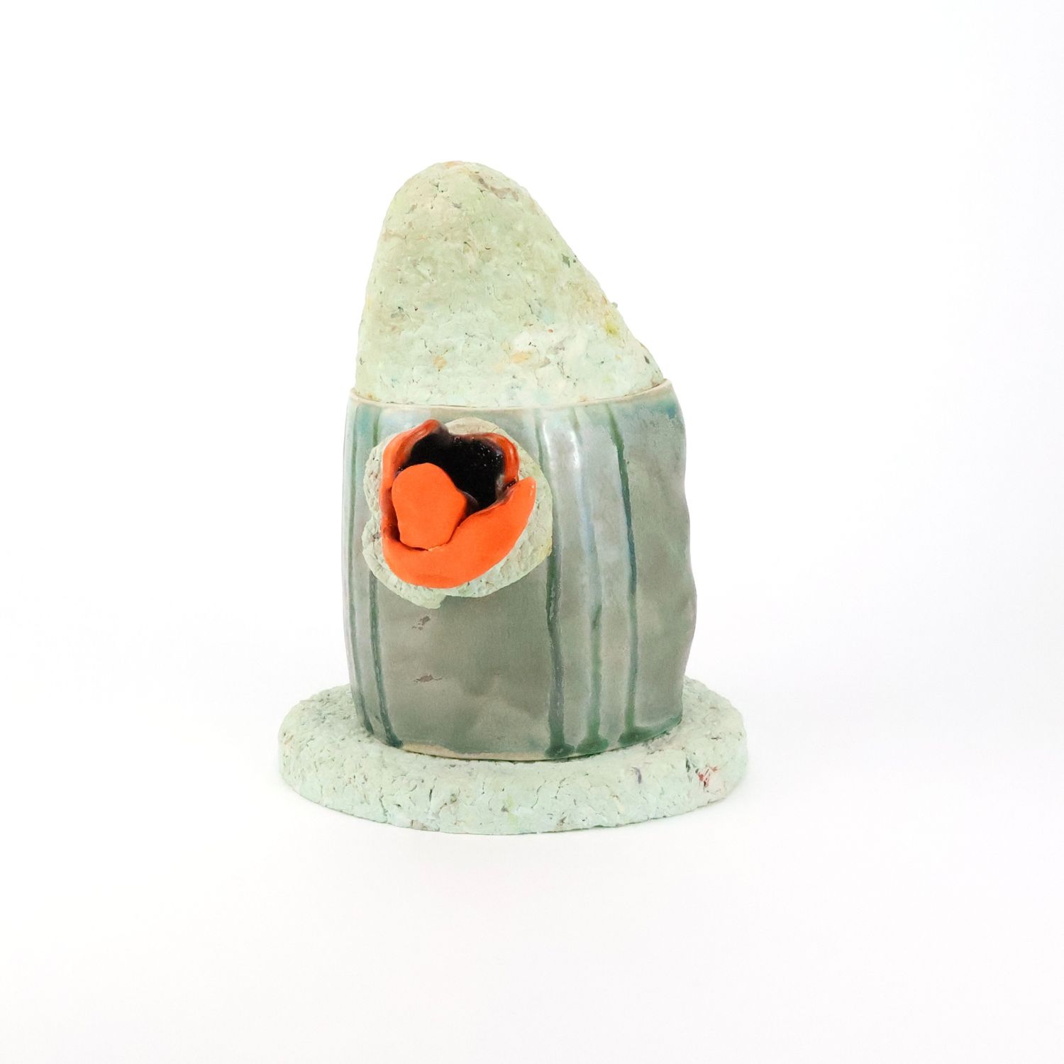 E Weber, Green and Orange Bouquet