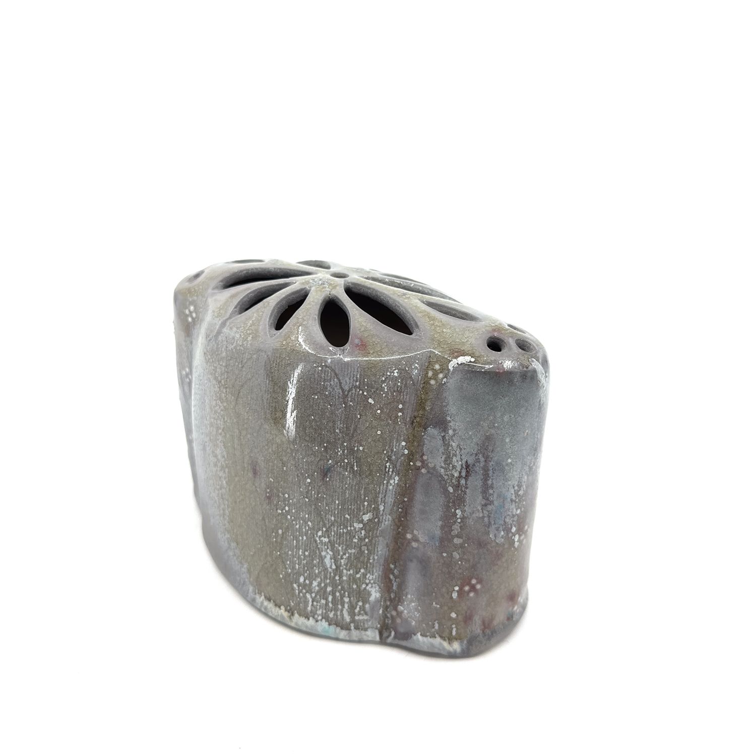 K Drijber, vase, flower brick