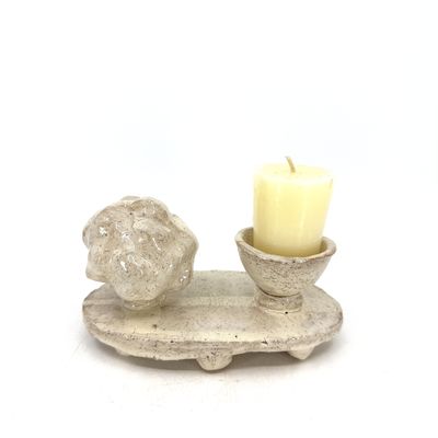 Rebecca Harvey, candle pot,  shrub, 2