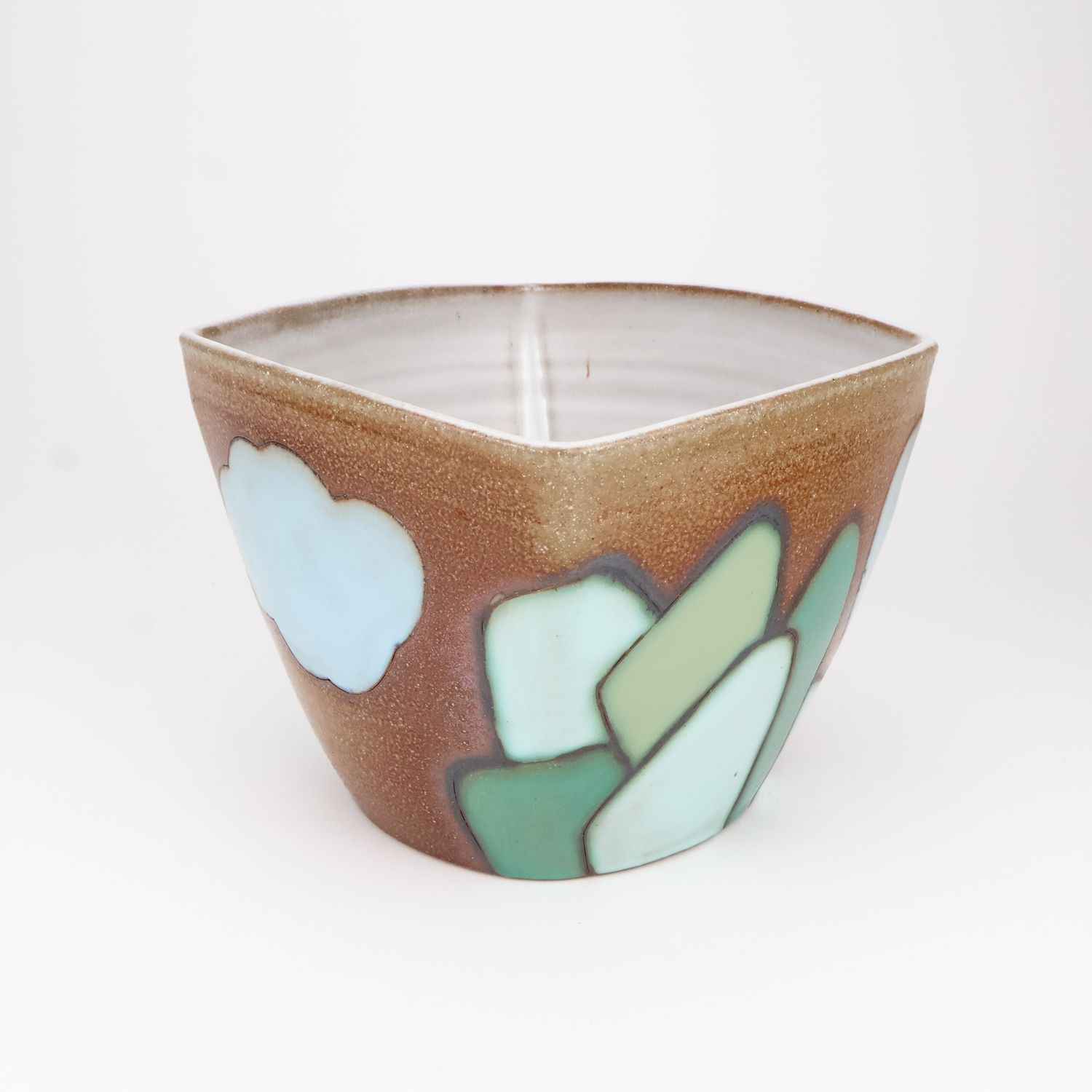 Eliza Weber, Serving Bowl, Cloud/Rock, 3