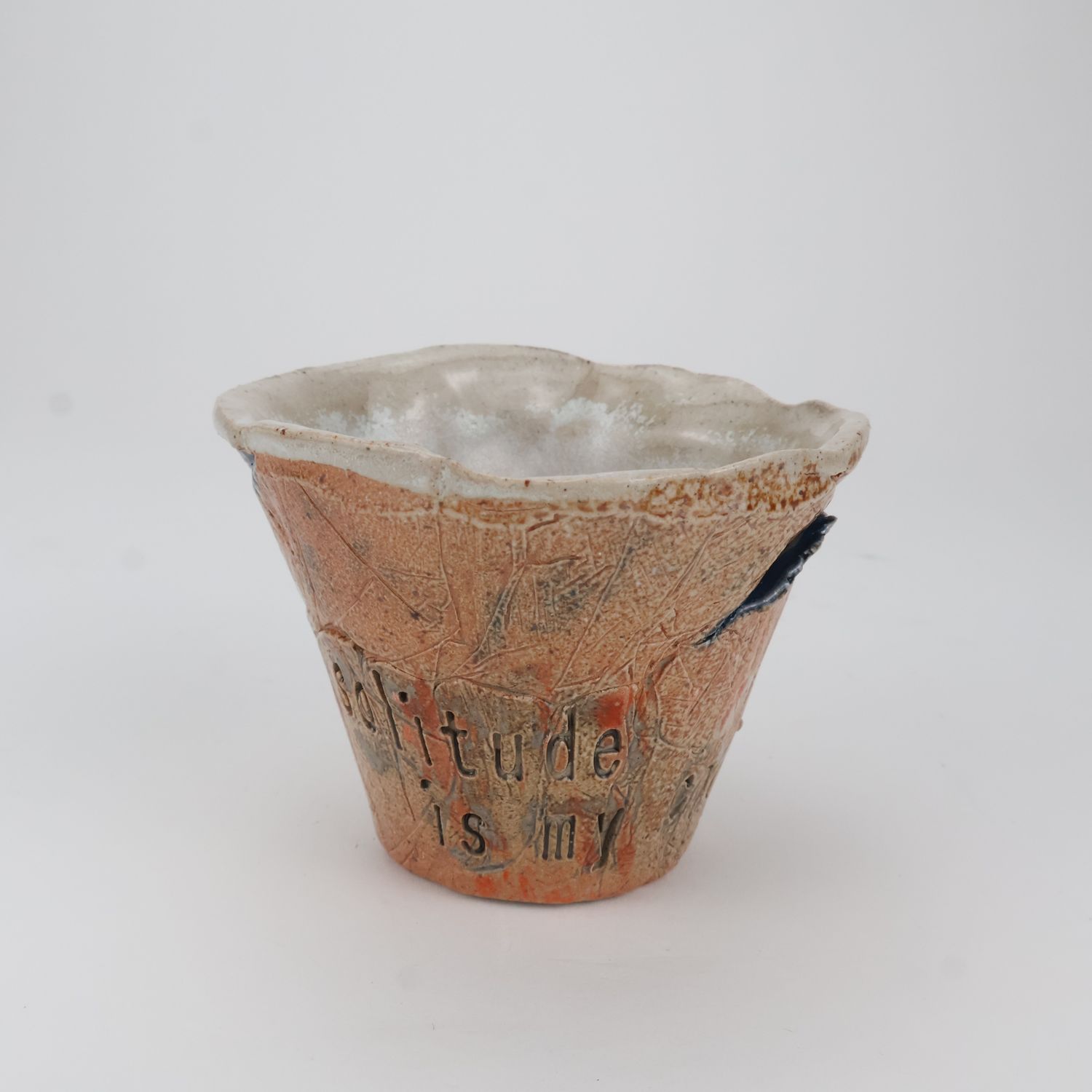 Cheri Owen, Solitude is my Choice, Fluted Cup, 1