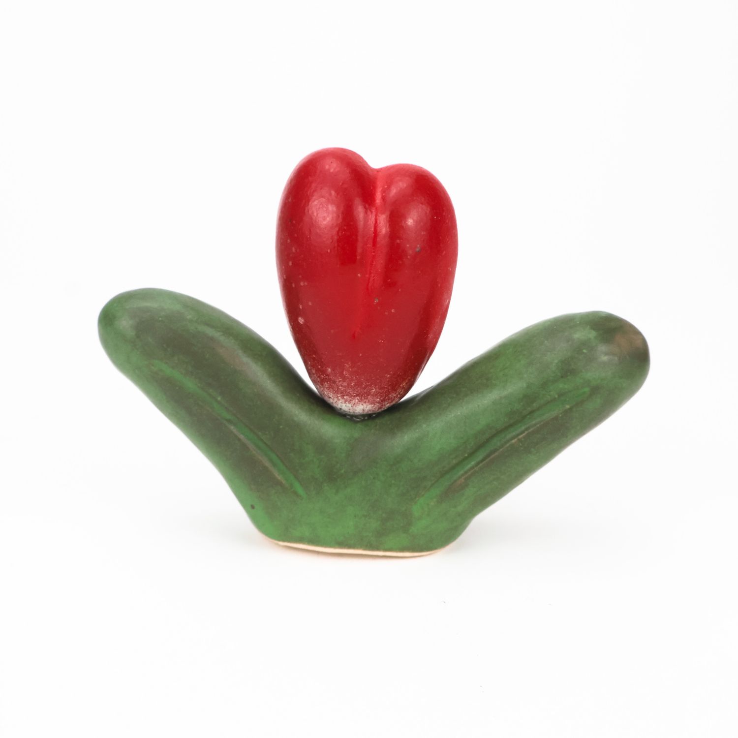 Kaitlin Smrcina, Soda Fired Red Tulip, 1