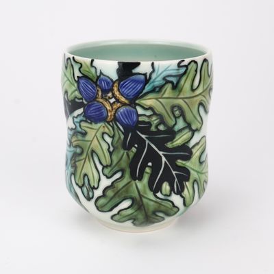 Yoko Sekino-Bove, Blue Acorns Yunomi Cup, 2