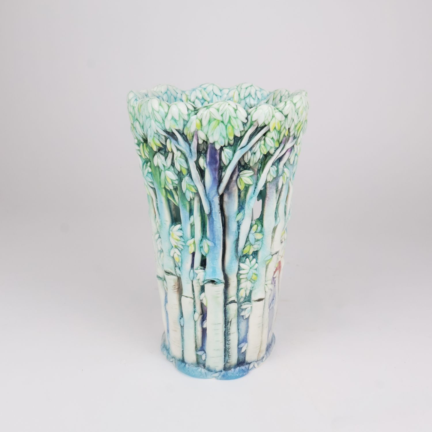 Heesoo Lee, In Dreams Vase, green