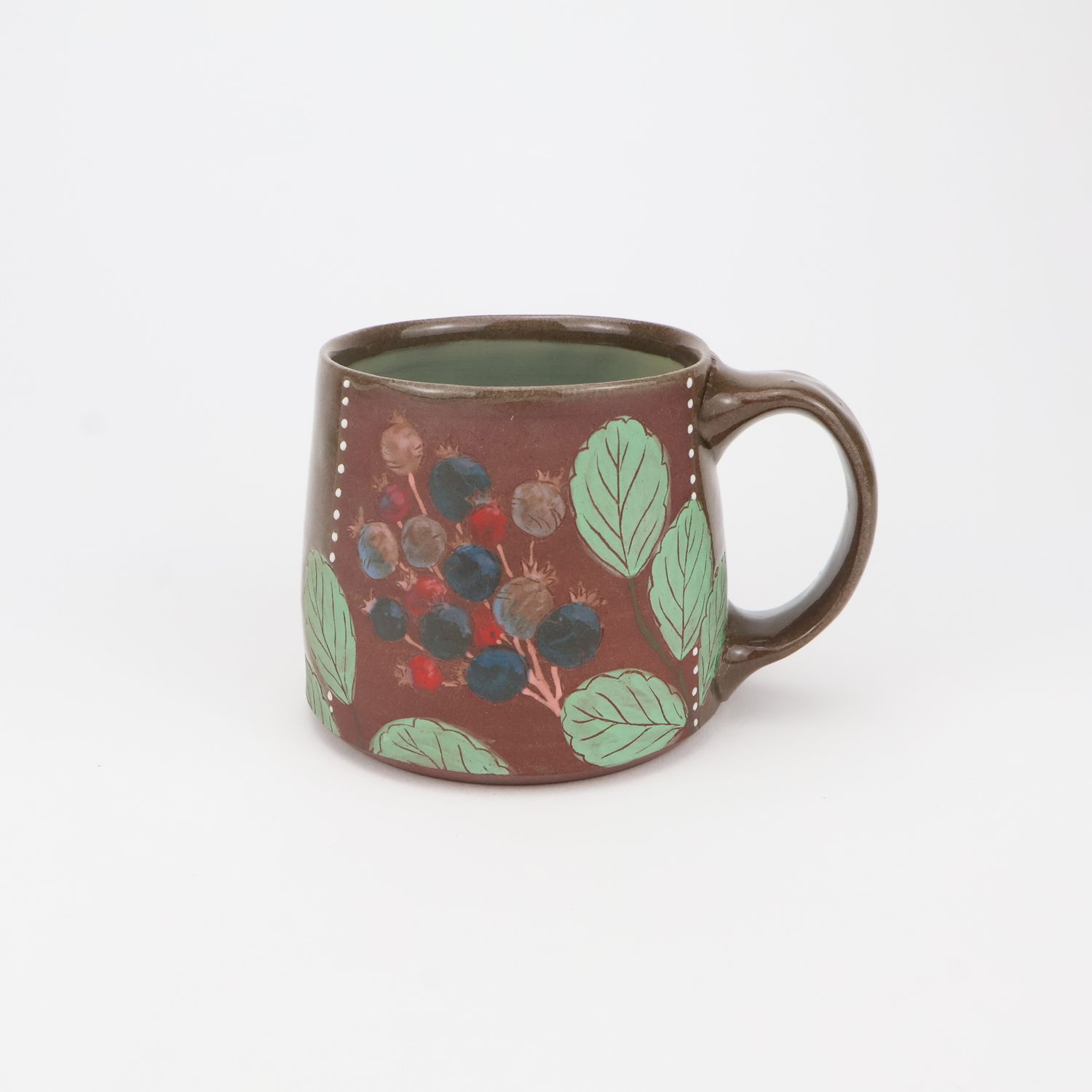 Katriona Drijber, Saskatoon Berry Mug, 5