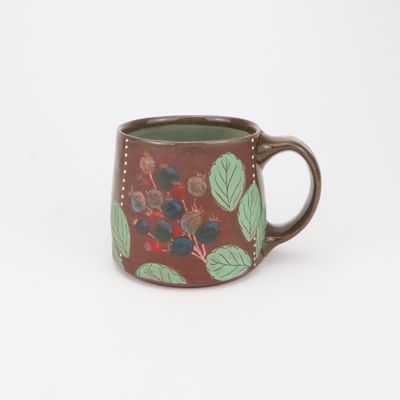 Katriona Drijber, Saskatoon Berry Mug, 5