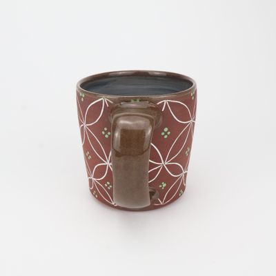 Katriona Drijber, White Petal Mug