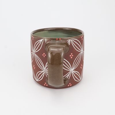 Katriona Drijber, White Hellebore Mug