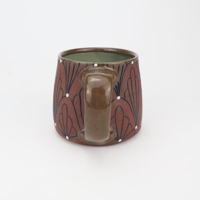 Katriona Drijber, Dark Blue Feather Mug