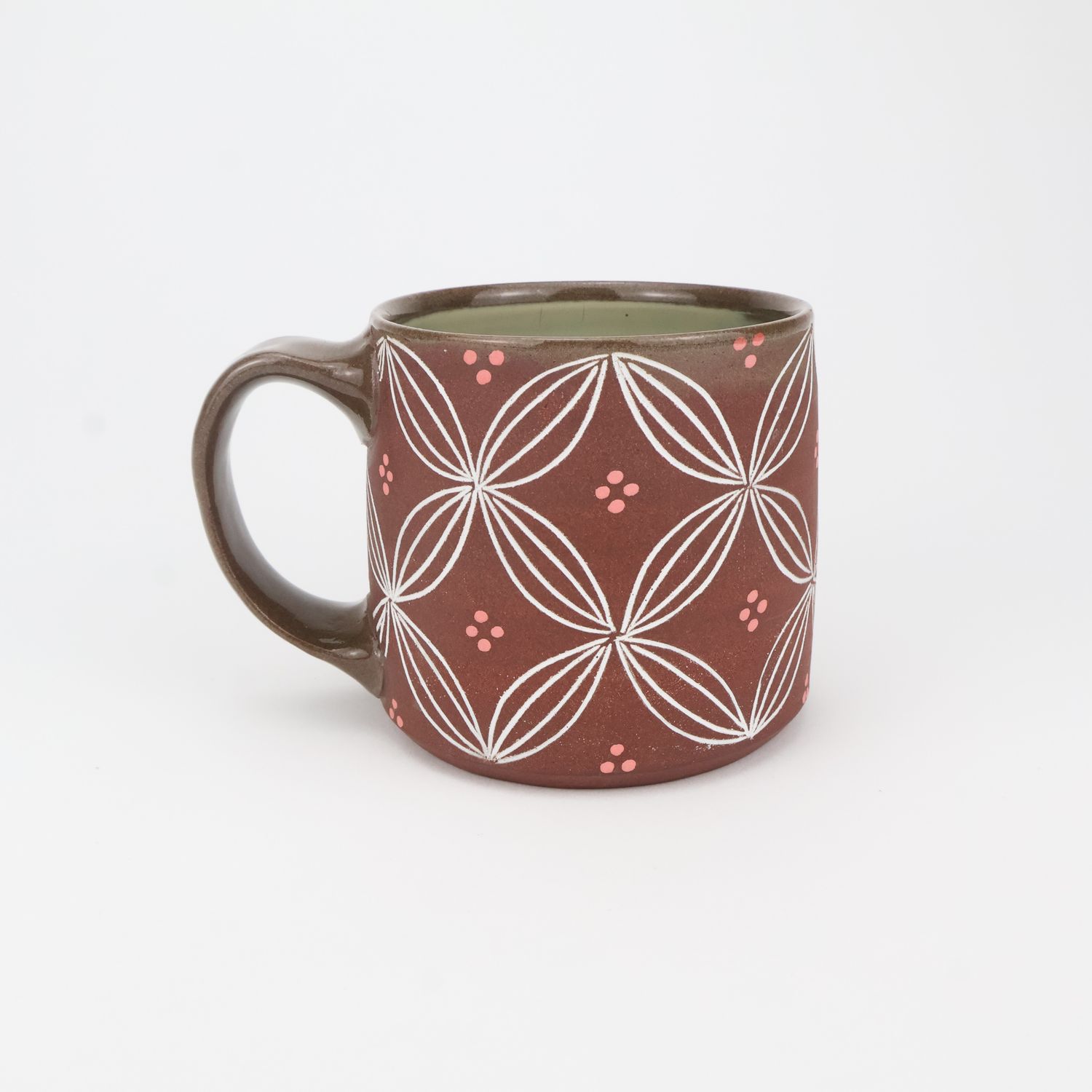 Katriona Drijber, White Hellebore Mug