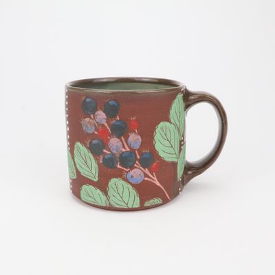 Katriona Drijber, Saskatoon Berry Mug, 1