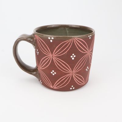 Katriona Drijber, Pink Hellebore mug
