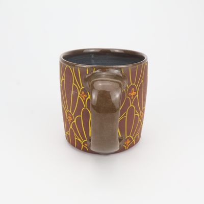 Katriona Drijber, Yellow Sunburst Mug