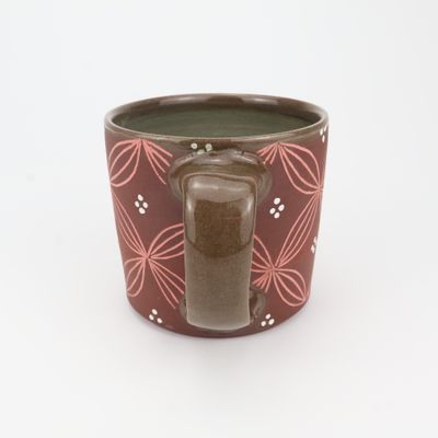 Katriona Drijber, Pink Hellebore mug