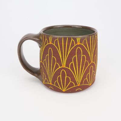Katriona Drijber, Yellow Feather Mug