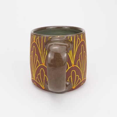 Katriona Drijber, Yellow Feather Mug