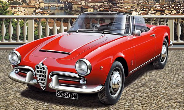 1/24 Maquette ALFA GIULIETTA SPIDER 1600- ITALERI- ITA3653