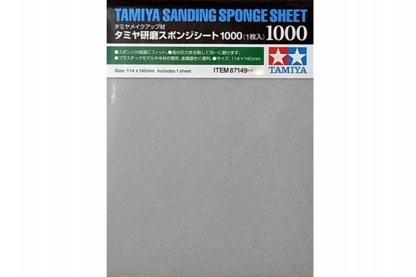 EPONGE ABRASIVE 1000 - TAMIYA - TAM87149