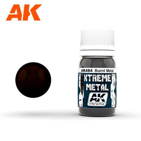AK484 PEINTURE  EXTREME METAL  METAL BRULE  - 35ml - AK484