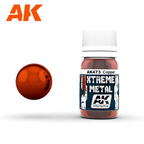 AK473 PEINTURE  EXTREME METAL CUIVRE - 35ml - AK473