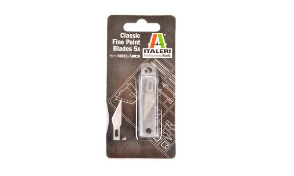5 RECHARGES FINES EBAVUREUR DE MODELISME  - ITALERI - ITA50824