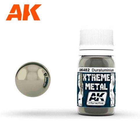AK482 PEINTURE  EXTREME METAL  DURALUMINIUM  - 35ml - AK482