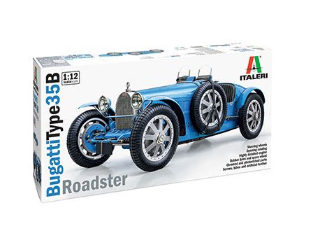 1/12 maquette à monter - BUGATTI TYPE 35C ROADSTER /MONTE CARLO 1930- ITALERI - ITA4713