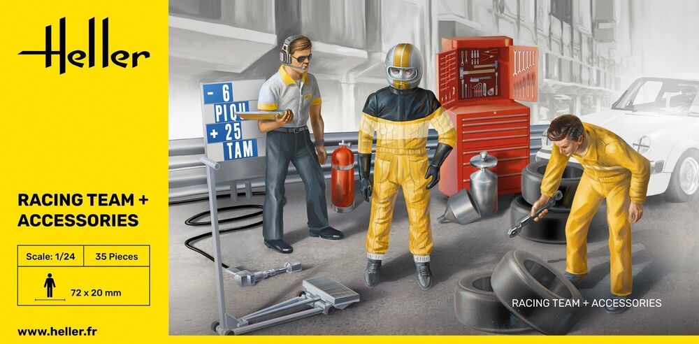 1/24 Maquette RACING TEAM - HELLER 82750 -
