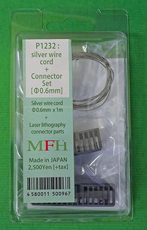 Durite  diam 0.6mm + 60 connecteurs 3D- model factory hiro MFHP1232
