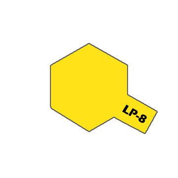 PEINTURE LAQUEE LP8 JAUNE PUR -10 ml -- TAMIYA - TAM82108