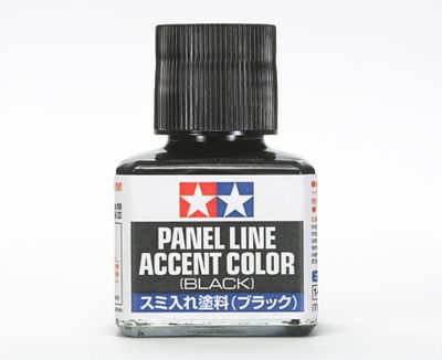 JUS ENAMEL NOIR PANEL LINE ACCENT COLOR- TAMIYA - TAM87131
