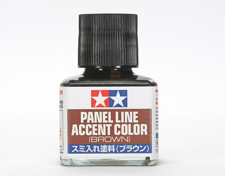 JUS ENAMEL MARRON PANEL LINE ACCENT COLOR- TAMIYA - TAM87132