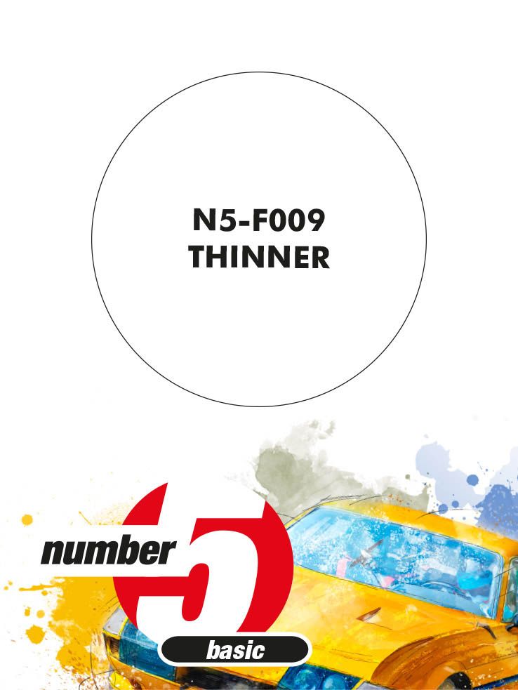 PEINT THINNER -50 ML - NUMBER FIVE- N5-F009