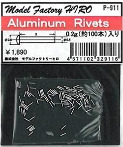RIVETS ALU DIAMETRE 0.8 MM model factory hiro MFH P911