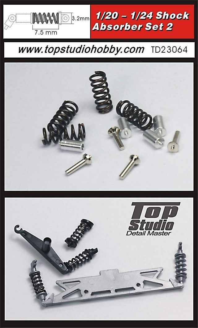 TD23064 - 1/20 - 1/24 SHOCK ABSORBER SET 2