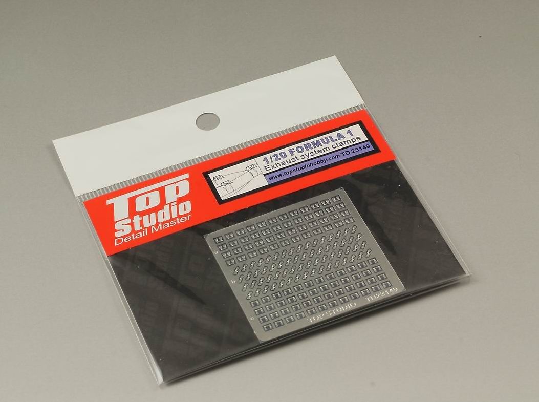 TD23149 - 1/20 - FORMULA 1 EXHAUST SYSTEMCLAMPS
