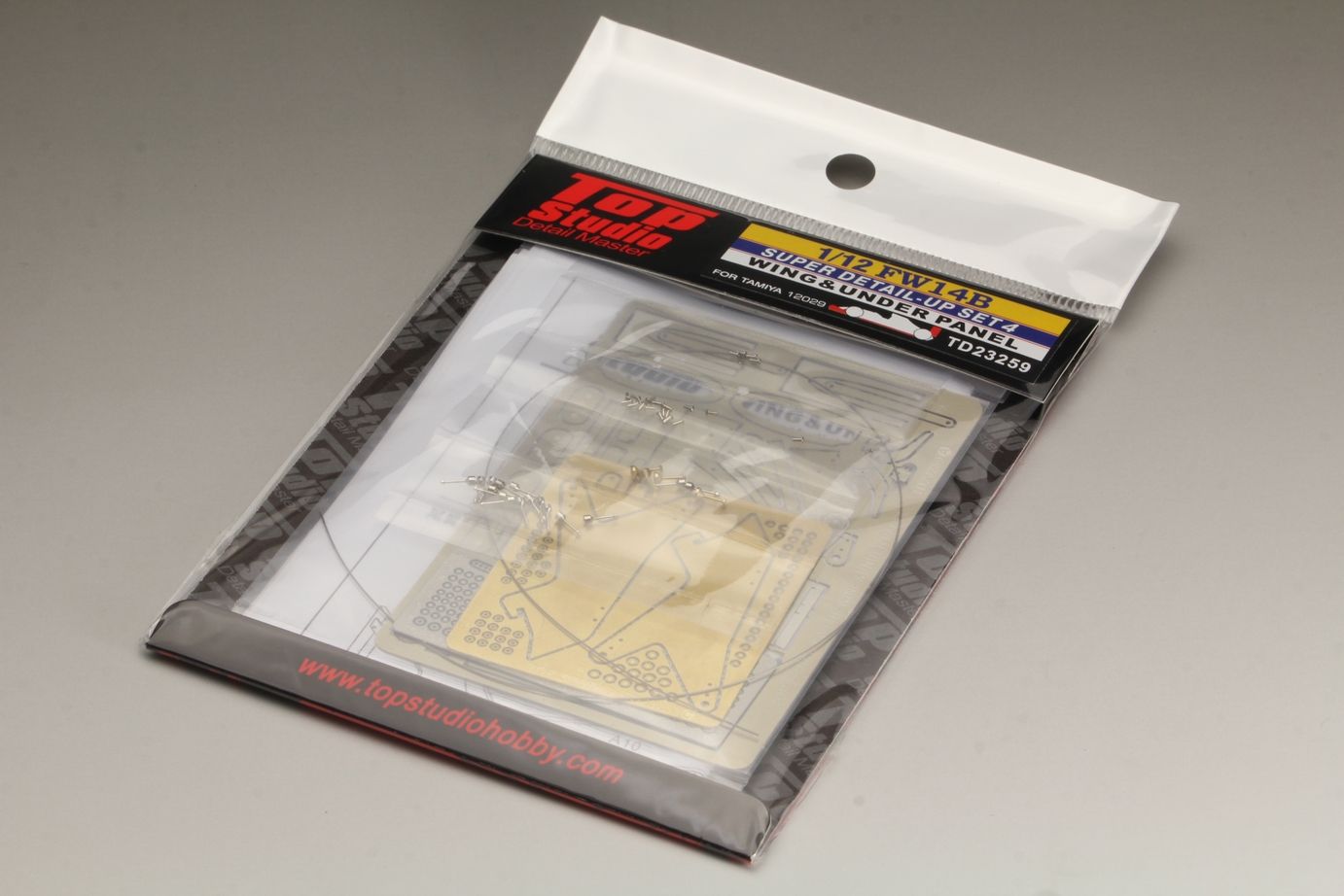 TD23259 - 1/12 FW14 SUPER DETAIL-UP SET 5 WING &amp; UNDER PANEL