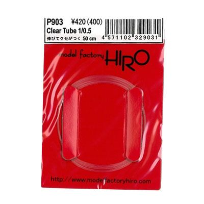 TUBE TRANSPARENT DIAM 1.0  - model factory hiro - MFHP903